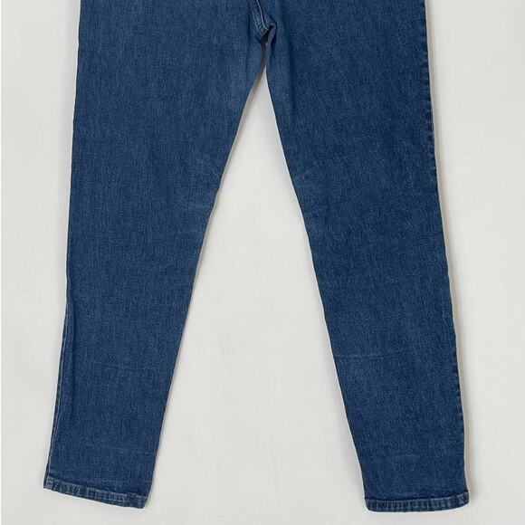 Vintage 90s Tommy Hilfiger Dark Wash High Rise Tapered Mom Jeans Women's Size 8 - Picture 8 of 8